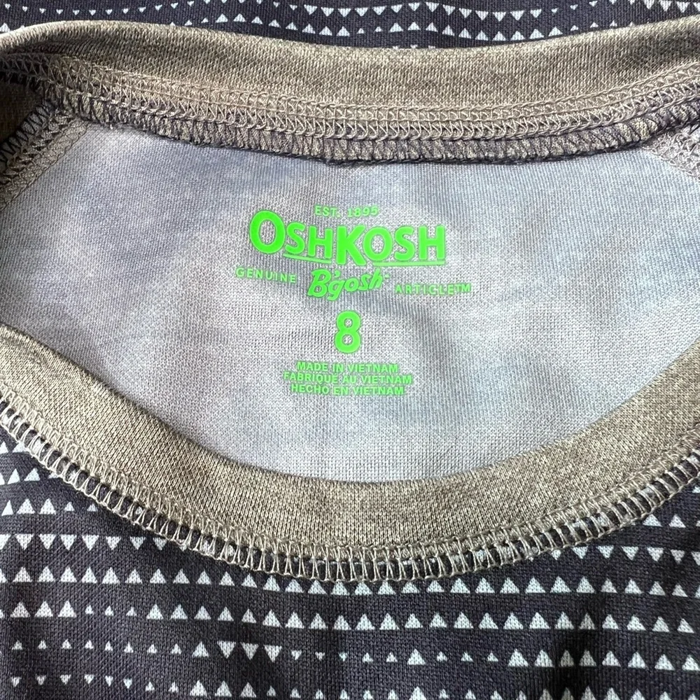 Oshkosh Navy Camo Activewear Tank Top Size 8
